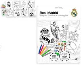 Real Madrid Hala színező szett matricával