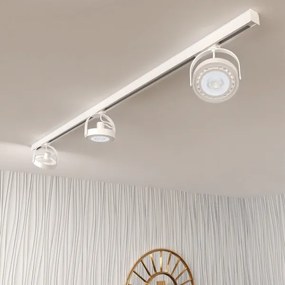 Spotlámpa sínrendszerben LUGAR AR111 3xGU10/25W/230V fehér
