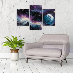 Kép - Festett univerzum (90x60 cm)