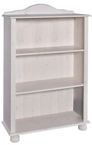 Fehér borovi fenyő könyvespolc 77x116 cm Ella – Støraa