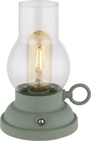 Globo 58016B - LED asztali lámpa PETRO LED/1W/3,7V 1200 mAh zöld