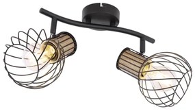 Globo 54012-2S – Spotlámpa LUISE 2×E27/40W/230V