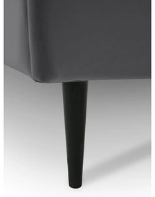 Szürke gyerekágy 120x200 cm Mercury – Scandic