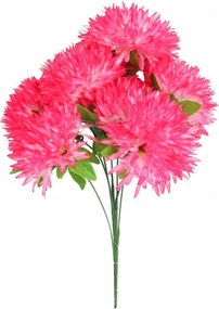 Fehér-Rózsaszín Mesterséges Krizantém Csokor Sírdíszítés