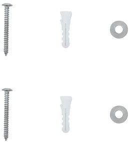 vidaXL Fali Postafiók Bronz 40.5 x 15.5 x 44 cm Öntött alumínium