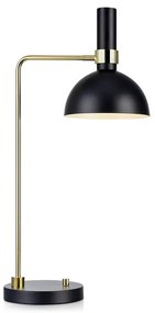 Markslöjd Larry asztali lámpa 1x60 W fekete 106973