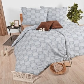 Pamut ágynemű Silvera EMI, A kibővített egyszemélyes ágy szett tartalma: 1x 140x220 + 1x 70x90