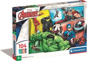 Bosszúállók Comic Style 104 db-os puzzle Clementoni