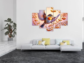 Kép - Madár berkenyével (150x105 cm)