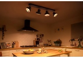 Philips 50604/30 / P0 - LED spotlámpa BUKKO 4xLED / 4,3W / 230V