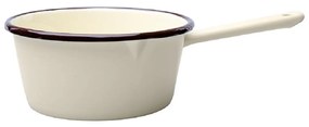EMALIA Zománc serpenyő 16cm 1,23l krém