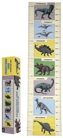 Magasságmérős gyerek matrica ajtóra-falra 28x115 cm Prehistoric Land – Rex London
