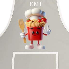 EMI Pasta konyhai kötény, Fehér