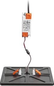 RENDL BJORK SQ 20 zápustná černá 230V LED 18W 3000K