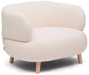 Bézs buklé fotel Luisa – Kave Home