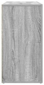 oldalszekrény Szürke Sonoma Szerelt fa 120 x 36 x 69 cm
