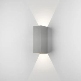 ASTRO LIGHTING 1298008 OSLO Modern Kültéri Fali Lámpa Ezüstre Festett LED IP44