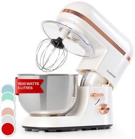 Klarstein Bella Elegance, konyhai robotgép, 2000 W, 1,7 PS, 6 fokozat, 5 L