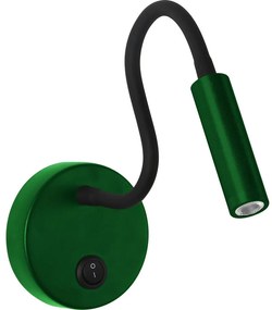 Brilagi - LED Rugalmas fali lámpa MAYA LED/3W/230V 4000K zöld