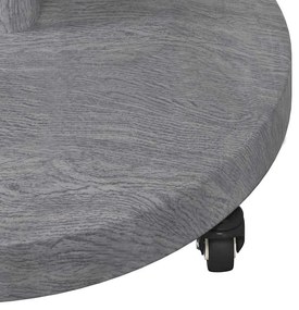 Kültéri Napernyő Tartók Sötét fa 48 x 48 x 32.5 cm Acél, Beton