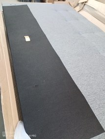 AKCIÓ Szürke franciaágy ASCOT 160 x 200 cm II. osztály