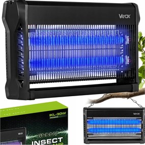 Rovarölő Lámpa Legyezőcsapda Elektromos Uv 30W 200m2 Vayox