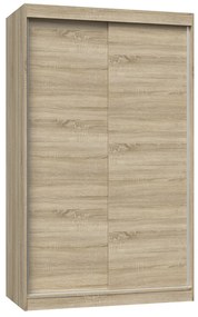 Aldabra IGA 160 B tolóajtós gardróbszekrény 120x61x200, sima, sonoma