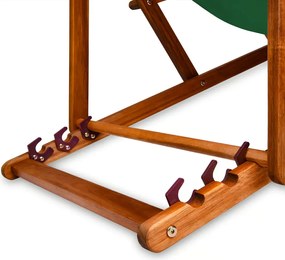 SIENA kerti nyugágy, 94x60x94cm, zöld Casaria