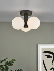 Dar Lighting modern mennyezeti lámpa blake matt fekete darbla5322
