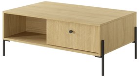 Dohányzóasztal tölgy dekorációban SCANDI 2S