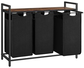 REX mosókosár barna/fekete