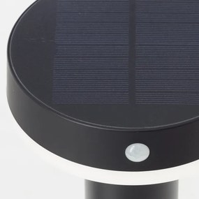 Brilliant - LED Napelemes lámpa érzékelővel MAGUA LED/4W/3,7V 50,2 cm IP44 fekete