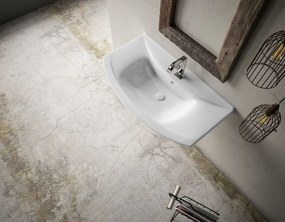 Sanovit ZENON - porcelán mosdókagyló - 75 x 50 cm