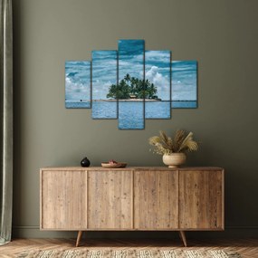 Kép - sziget a tengeren (150x105 cm)