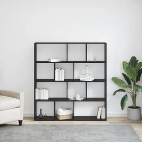Könyvespolc Musta tammi 132 x 29 x 141.5 cm Faanyag