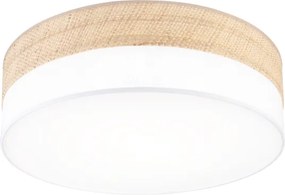 LED mennyezeti lámpa SIRJA BOHO LED/36W/230V Ø 45 cm bézs/fehér