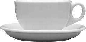 Lubiana Ameryka Fehér Kávés/Teás Csésze Alátéttel 200 ml/14,5 cm