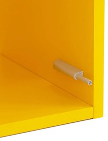 Boxie 1 ajtós fali szekrény 80x40x37 cm sárga