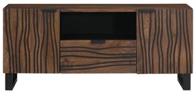 TV szekrény - 105 x 33.5 x 46 cm, tömör mangófából.