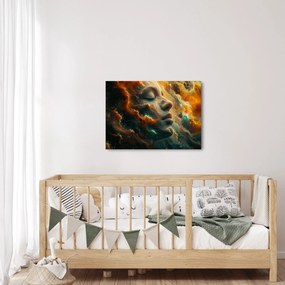 Kép - Arc az űrben (70x50 cm)