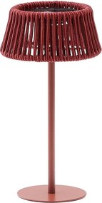 Napelemes LED asztali-hordozható kültéri lámpa ø 11 cm Aldet – Kave Home