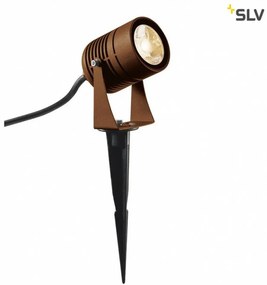 SLV-1002203 LED SPIKE Rozsda Színű Kültéri Növényvilágító Lámpa XGU10 6W IP65