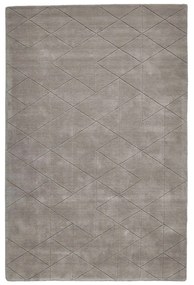 Kasbah szürke gyapjú szőnyeg, 150 x 230 cm - Think Rugs