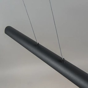 Függőlámpa fekete aranyszínű belsővel, LED-del - Balo 4