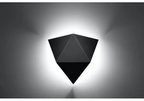 Fali lámpa SOLIDO 2xG9/40W/230V fekete