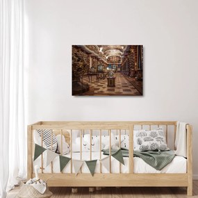 Kép - Prága Clementinum (üvegen) (70x50 cm)
