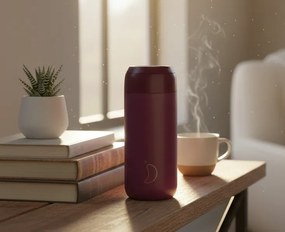 Chilly's Bottles termosz bögre - bordó 500ml, 2. széria