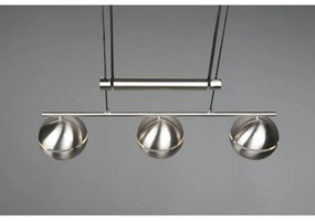 Trio - Csillár zsinóron FLETCHER 3xE14/40W/230V matt króm