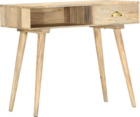 vidaXL tömör mangófa tálalóasztal 90 x 45 x 75 cm
