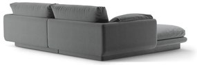 Sötétszürke sarokkanapé (jobb oldali) Torino – Micadoni Home